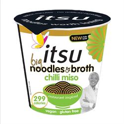 Itsu Chilli Miso Noodles Big Pot 98g