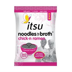 Itsu Chick'n Ramen Noodles & Broth Pouch 82g