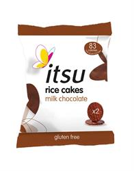 Itsu Milk Chocolate Rice Cakes 34g