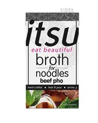 Itsu Beef Pho Broth for Noodles 1L