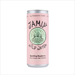 Jamu Wild Water Natural Sparkling Raspberry + Gut Friendly Fibre 250ml