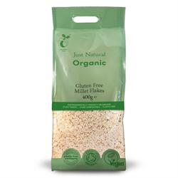 Just Natural Gluten Free Organic Gluten Free Millet Flakes 400g