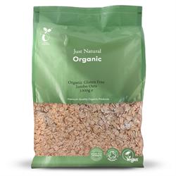 Just Natural Gluten Free Organic Gluten Free Jumbo Oats 1000g