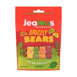 Jealous Sweets Grizzly Bears Plant Based Sweets 125g