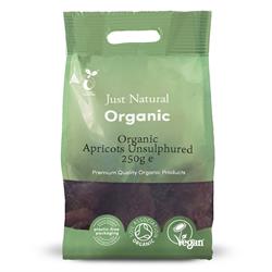 Just Natural Organic Organic Apricots Unsulphured 250g