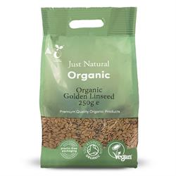 Just Natural Organic Organic Golden Linseed 250g