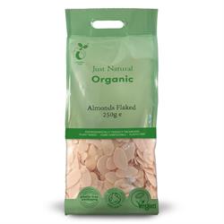 Just Natural Organic Organic Almonds Flaked 250g