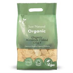 Just Natural Organic Organic Almonds Flaked 125g