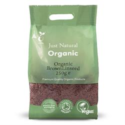 Just Natural Organic Organic Brown Linseed 250g