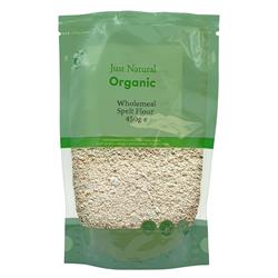 Just Natural Organic Organic Wholemeal Spelt Flour 450g