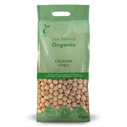 Just Natural Organic Organic Chickpeas 500g