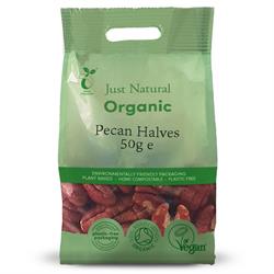 Just Natural Organic Organic Pecans Halves 50g