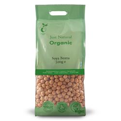 Just Natural Organic Organic Soya Beans 500g