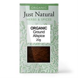 Just Natural Herbs Organic Ground Allspice (Box) 20g