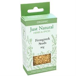 Just Natural Herbs Organic Fenugreek Seed (Box) 40g
