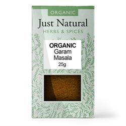 Just Natural Herbs Organic Garam Masala (Box) 25g