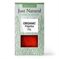 Just Natural Herbs Organic Paprika (Box) 25g