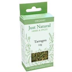 Just Natural Herbs Organic Tarragon (Box) 12g