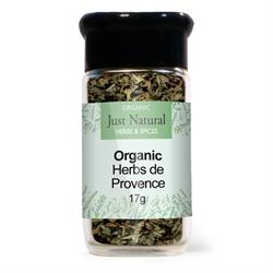 Just Natural Herbs Organic Herbes De Provence (Glass Jar) 25g