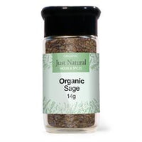 Just Natural Herbs Organic Sage (Glass Jar) 14g