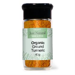 Just Natural Herbs Organic Turmeric (Glass Jar) 50g