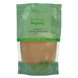 Just Natural Herbs Organic Ground Ceylon Cinnamon 350g