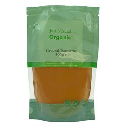 Just Natural Herbs Organic Ground Turmeric 500g