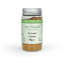 Just Natural Herbs Organic Ground Cloves (Jar) 40g