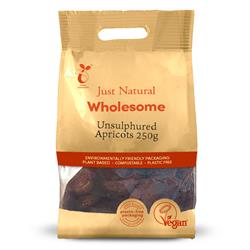 Just Natural Wholesome Apricots Unsulphured 250g