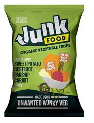 Junk Organic Junk Food Organic Mixed Vegetable Crisps 100g