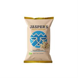 Jaspers Organic Treasures Jasper's Organic Sea Salt Popcorn 100% Extra Virgin Olive Oil 50g