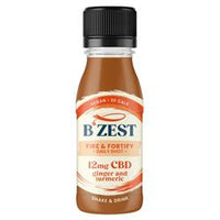 BZest BZest Fire & Fortify Fiery Ginger Turmeric & CBD drink 60ml
