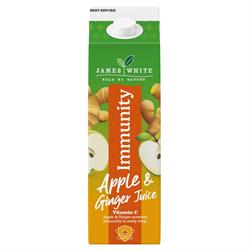 James White Immunity Apple & Ginger Juice with added Vitamin C 1 Litre