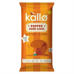 Kallo Kallo Toffee Popped Corn Cakes 125g