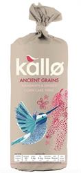 Kallo Ancient Grains Organic Corn Cake Thins 150g
