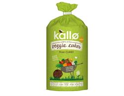 Kallo Kallo Thai Curry Veggie Cakes 125g
