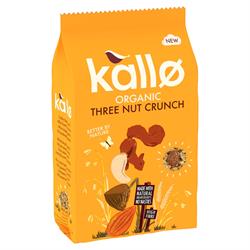 Kallo Organic Three Nut Crunch Granola 360g