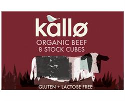 Kallo Kallo Organic Beef Stock Cubes 8 pack 88g