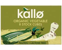 Kallo Kallo Organic Vegetable Stock Cubes 88g