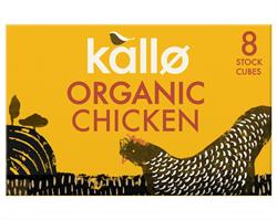 Kallo Organic Chicken Stock Cubes 88g