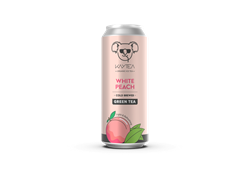 Kaytea Kaytea Organic Green Tea with Peach 330ml