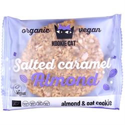 Kookie Cat Salted Caramel Almond Organic 50g - Gluten Free Vegan