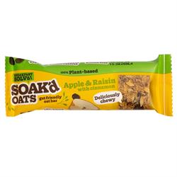 SOAK'd OATS SOAK'd OATS Gut Friendly Oat Bar - Apple & Raisin 42g