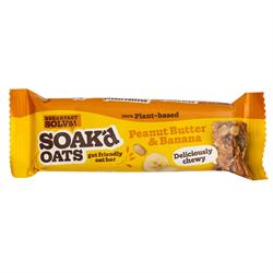 SOAK'd OATS SOAK'd OATS Gut Friendly Oat Bar - Peanut Butter & Banana 42g