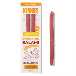 Kennies Kennies High Protein Salami Snack 30g Gluten Free 30g