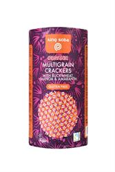 King Soba King Soba Organic & Fairtrade Multigrain Crackers 120g