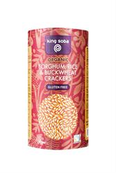 King Soba King Soba Org & Fairtrade Sorghum Rice & Buckwheat Crackers 120g