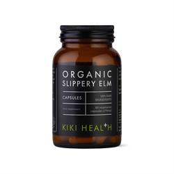 KIKI Health Organic Slippery Elm - 60 Capsules