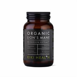 KIKI Health FREE Organic Lion's Mane Extract Mushroom 60 Vegicaps