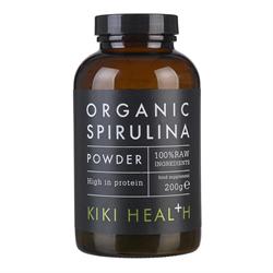 KIKI Health Organic Spirulina Powder Southern India 200g